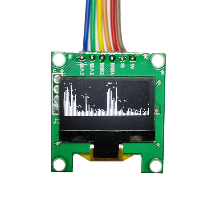 Ultra-Slim Stereo Music Spectrum — 0.96" OLED, Multi-Mode thumbnail 6
