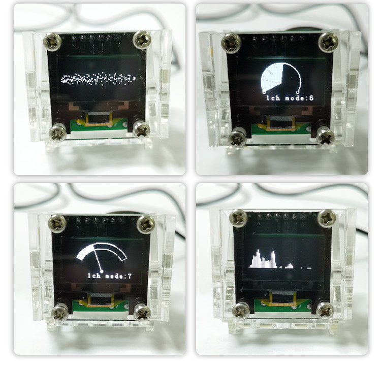 Ultra-Slim Stereo Music Spectrum — 0.96" OLED, Multi-Mode thumbnail 14