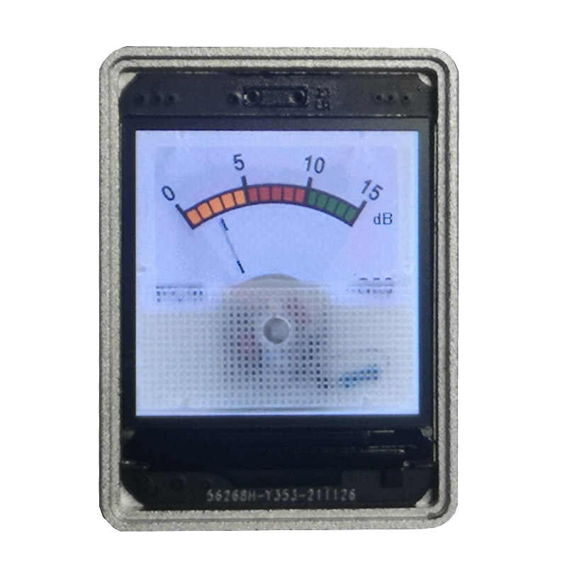 Virtual Nixie VU Meter — LCD Display