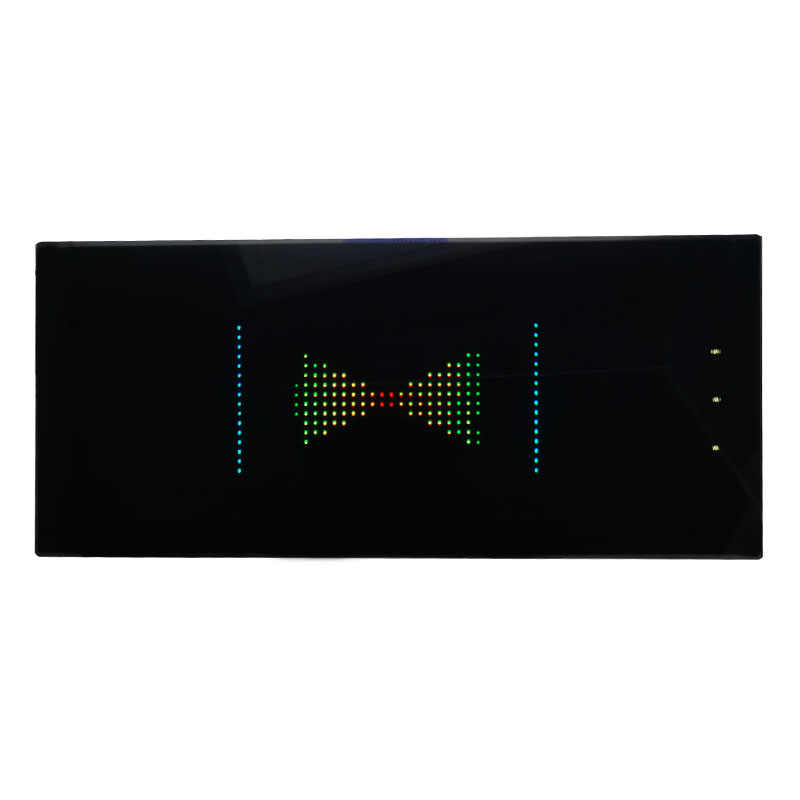 P4 Full-Color 64-Band LED Music Spectrum (USB-5V, Touch, IR Remote, Stainless) thumbnail 5