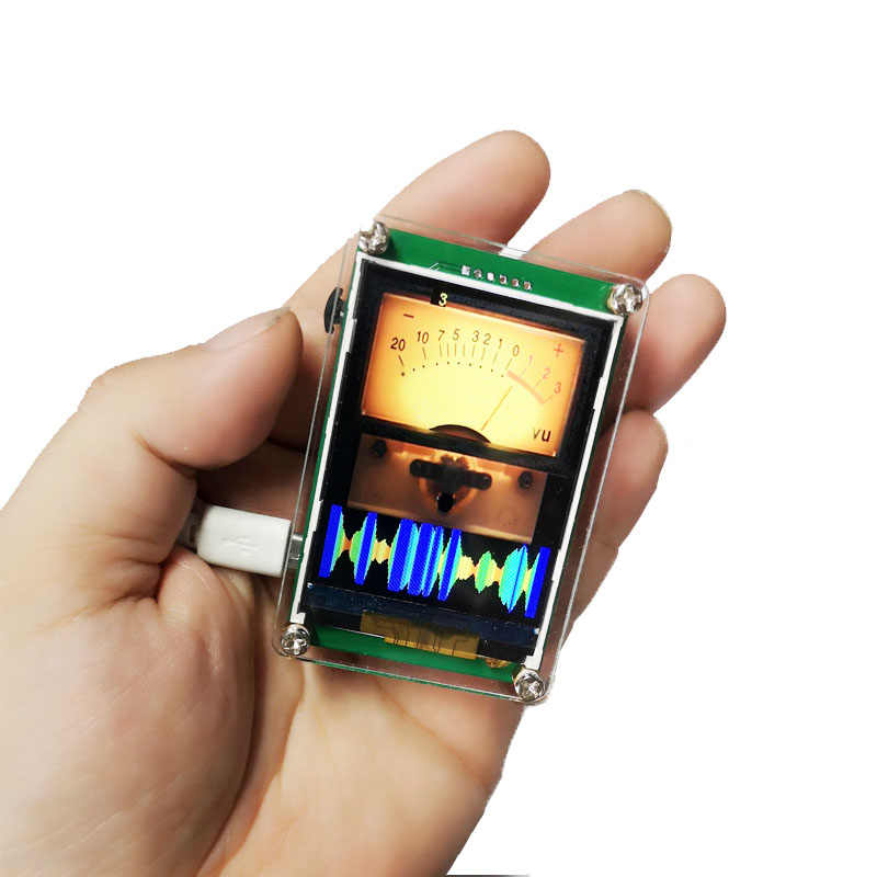 Virtual Nixie Sound-Activated VU Meter — 2.4" Color LCD thumbnail 4