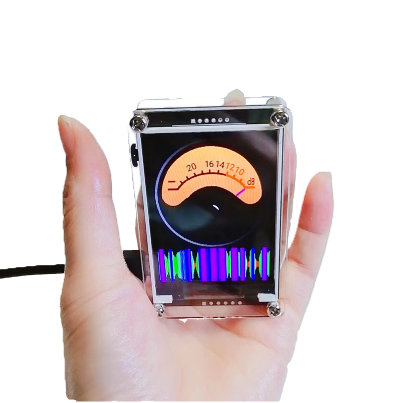 Virtual Nixie Sound-Activated VU Meter — 2.4" Color LCD thumbnail 5