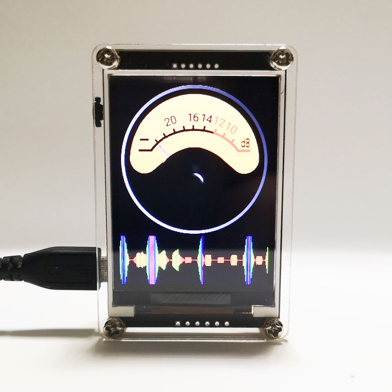 Virtual Nixie Sound-Activated VU Meter — 2.4" Color LCD thumbnail 8