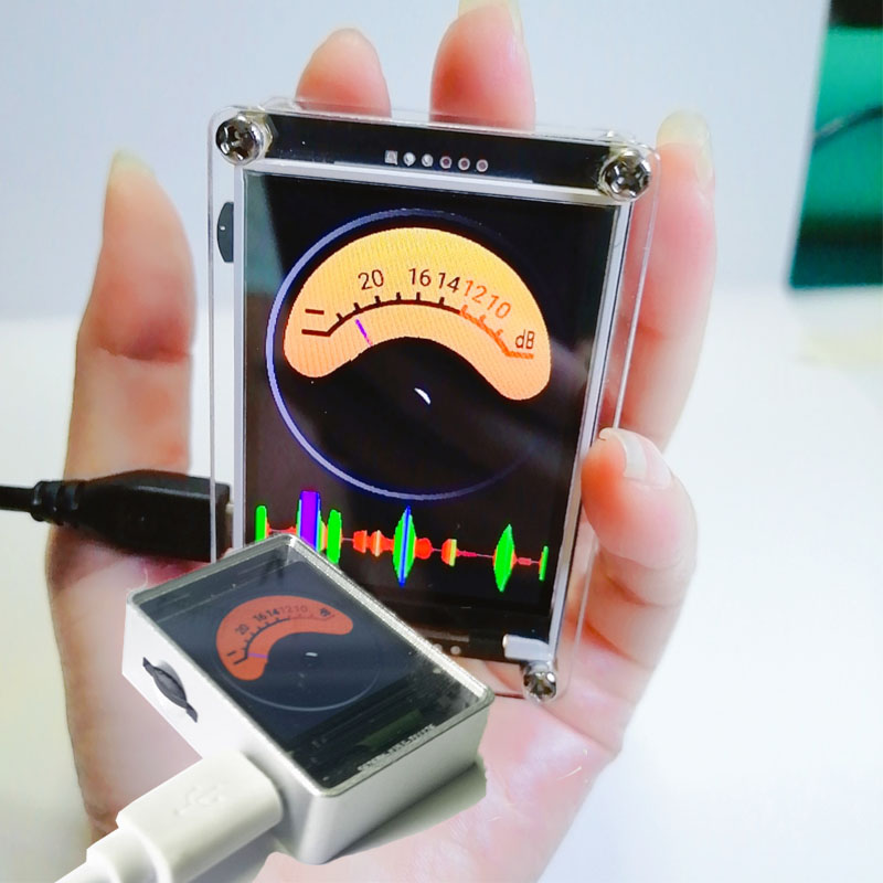 Virtual Nixie Sound-Activated VU Meter — 2.4" Color LCD thumbnail 9