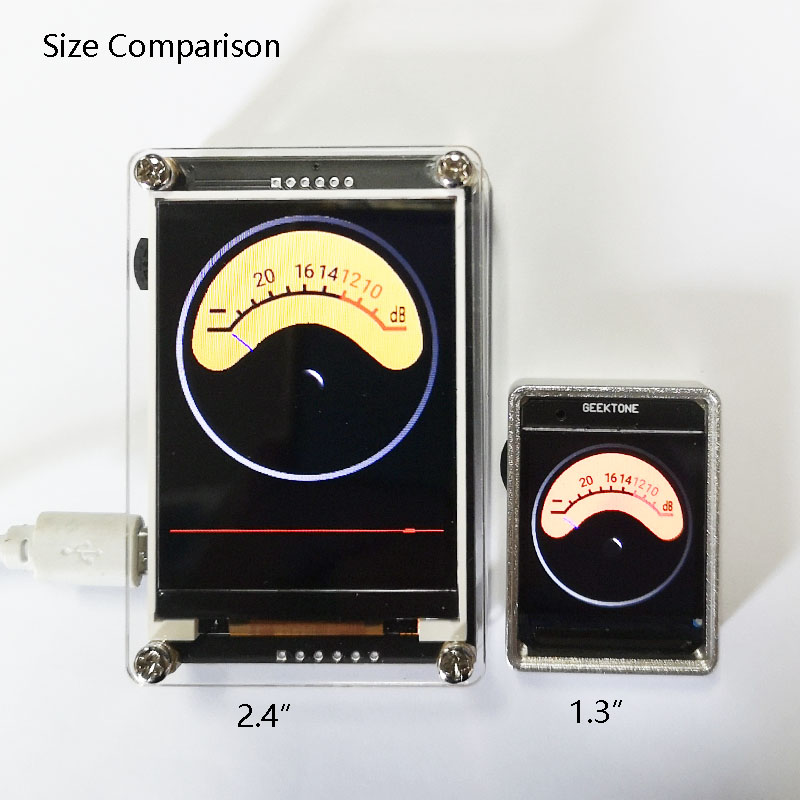 Virtual Nixie Sound-Activated VU Meter — 2.4" Color LCD thumbnail 11