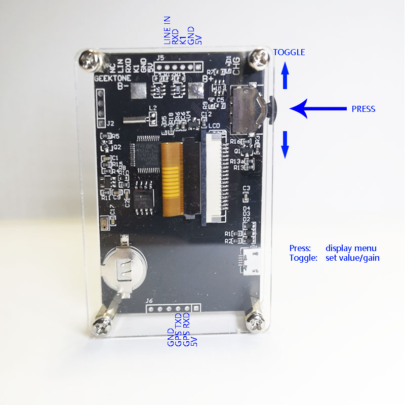 Virtual Nixie Sound-Activated VU Meter — 2.4" Color LCD thumbnail 12
