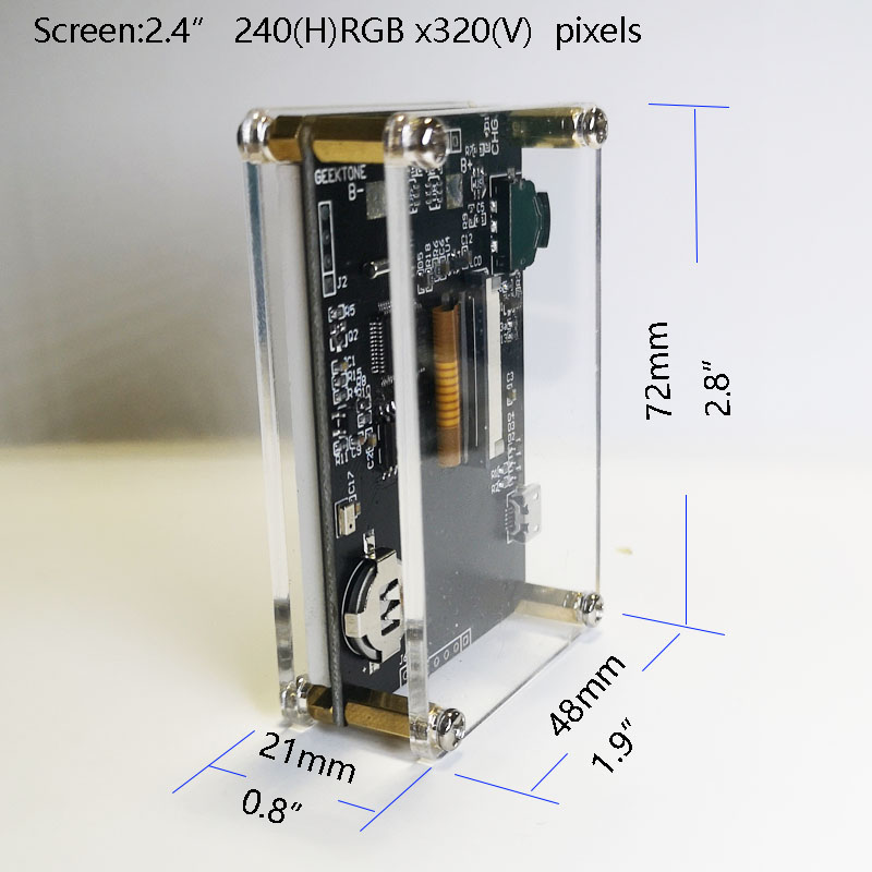 Virtual Nixie Sound-Activated VU Meter — 2.4" Color LCD thumbnail 13