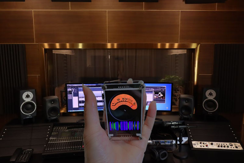 Virtual Nixie Sound-Activated VU Meter — 2.4" Color LCD thumbnail 17