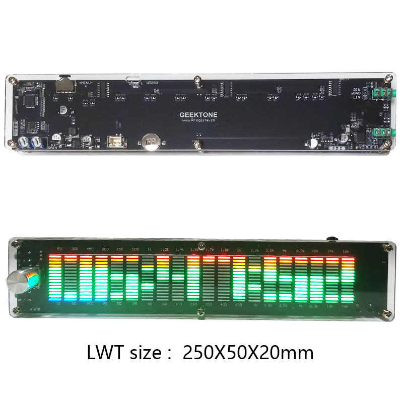 LED2015 DSP Music Spectrum VU — Acrylic Shell thumbnail 4