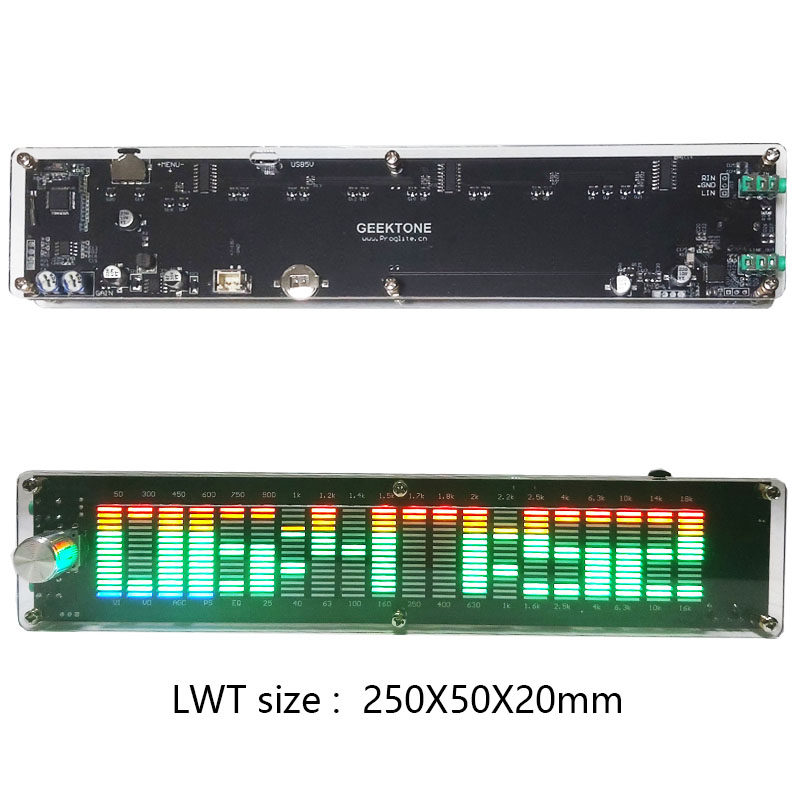 LED2015 DSP Music Spectrum VU — Acrylic Shell thumbnail 9