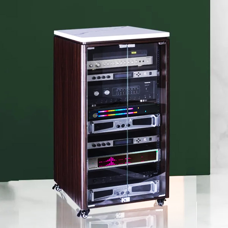 Pro Rack-Mount VU Meter — Dual-Row 128-LED Full Color (1.5U) thumbnail 11