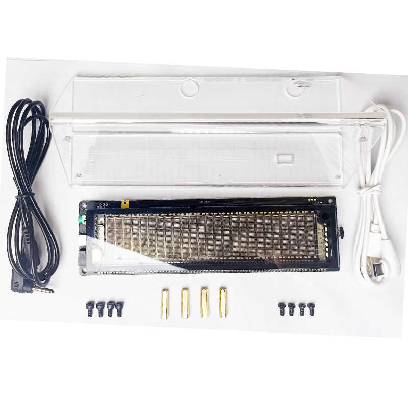 VFD2517 Music Spectrum Clock — Triple-Prism Desktop thumbnail 3