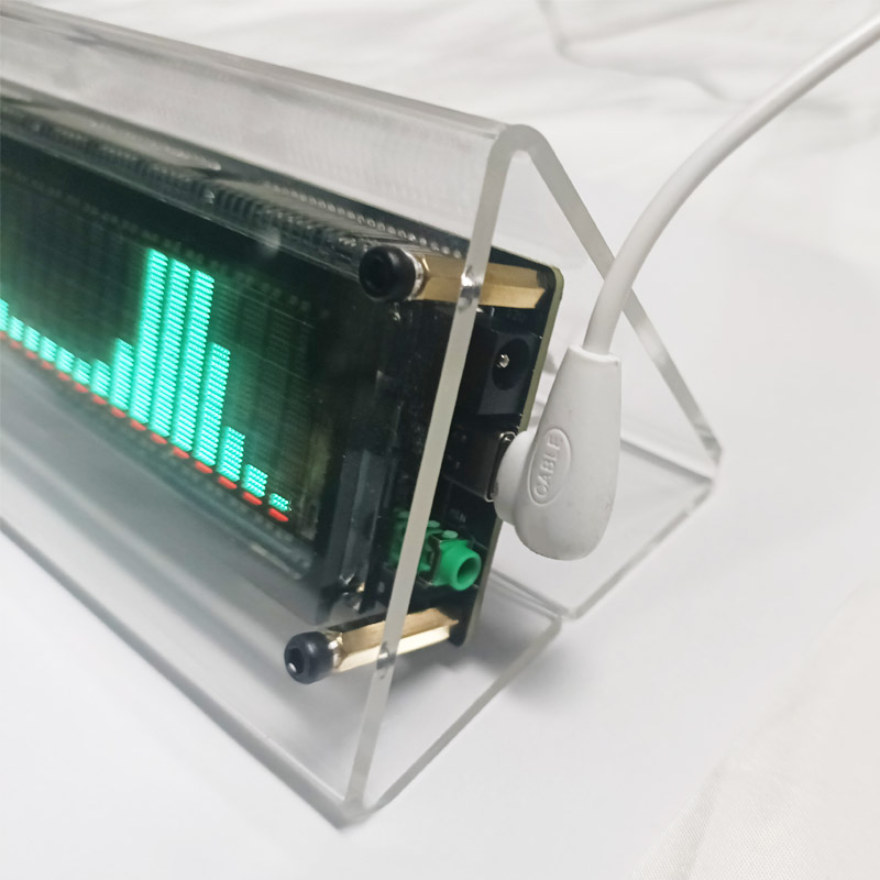 VFD2517 Music Spectrum Clock — Triple-Prism Desktop thumbnail 8